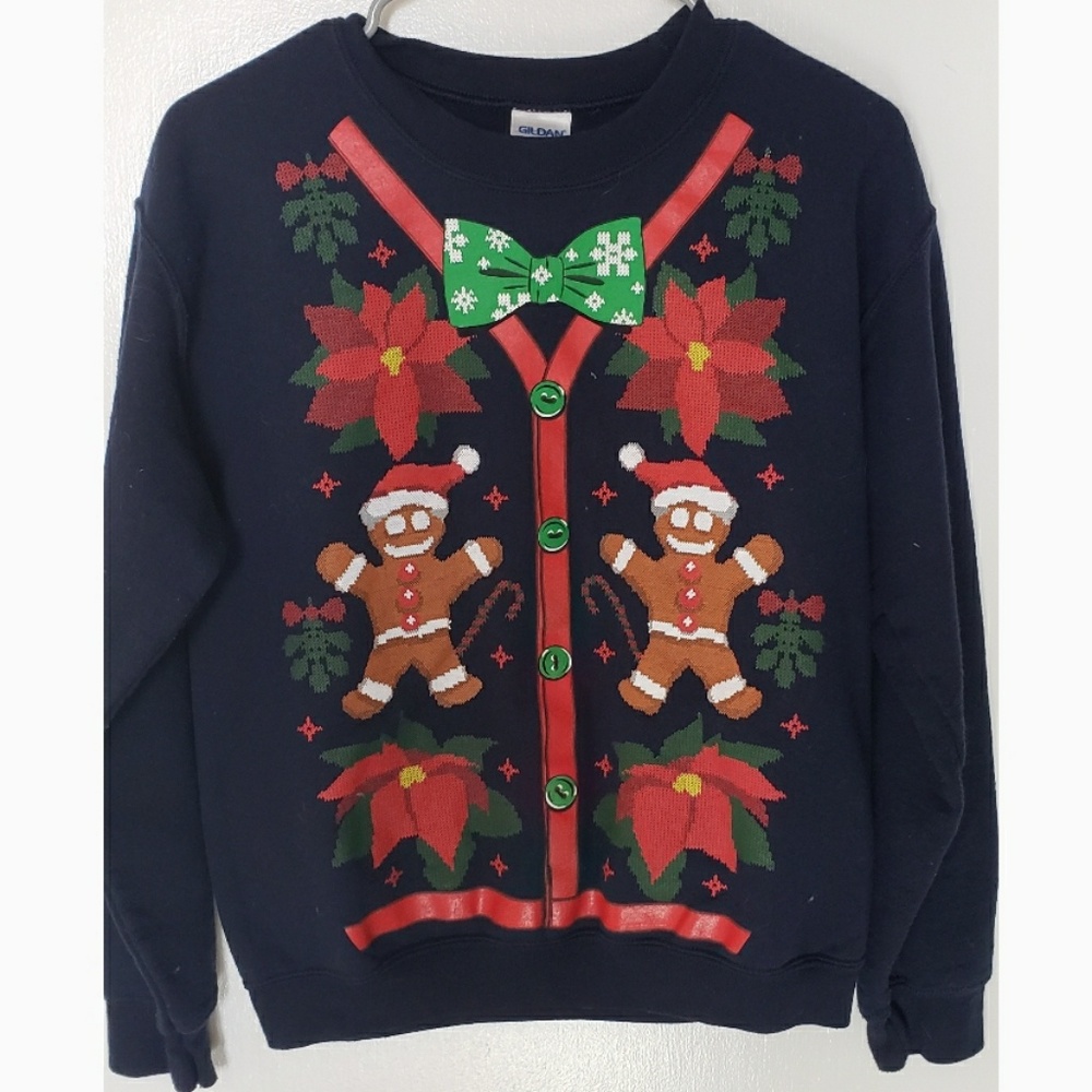 "Ugly sweater" crewneck sweatshirt